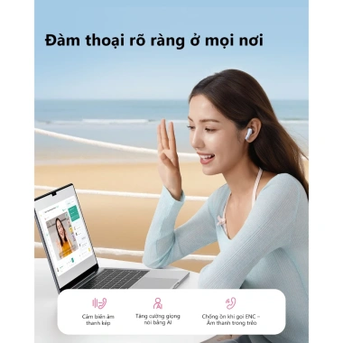Tai Nghe Baseus Bass BS2 Lite Bluetooth 6.0, 2 Mic AI Call - Giá Sinh Viên 369k, Bass Sâu, Pin Trọn Ngày