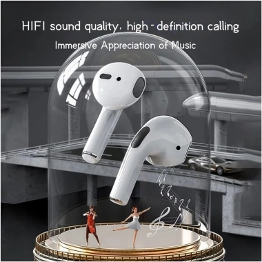 Tai nghe Bluetooth 5.0 Mini Pro4: Nhét tai không dây, cảm ứng, âm thanh nổi, 69.999₫