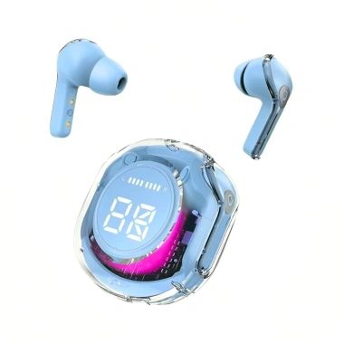 Tai nghe Bluetooth 5.3 Air39, vỏ trong suốt, màn hình số thông minh, cảm ứng gọi - 69.999 VND 9