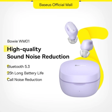 Tai Nghe Bluetooth 5.3 Baseus WM01 TWS Chống Ồn - Giá 279.000 VND, giảm 20%