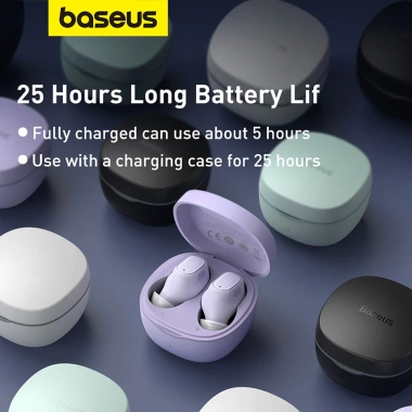 Tai Nghe Bluetooth 5.3 Baseus WM01 TWS Chống Ồn - Giá 279.000 VND, giảm 20%