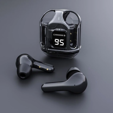 Tai nghe Bluetooth 5.3 không dây trong suốt Air31 – Cảm ứng, hiển thị số, giảm tiếng ồn, 69.999₫