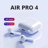 Tai nghe Bluetooth 5.3 TWS Pro4 2.025 HiFi không dây âm thanh 9D micrô