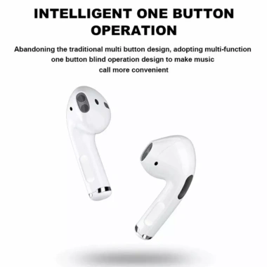 Tai nghe Bluetooth 5.3 TWS Pro4 2.025 HiFi không dây âm thanh 9D micrô 2
