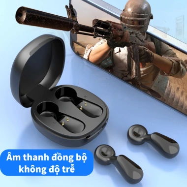Tai Nghe Bluetooth 5.4 Chống Ồn, Chống Nước, Âm Thanh Cao, Micro - Vừa Vặn Mọi Thiết Bị, 95k