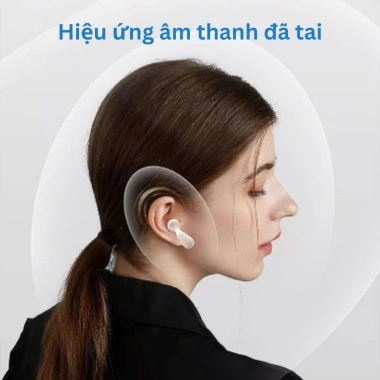 Tai Nghe Bluetooth 5.4 Chống Ồn, Chống Nước, Âm Thanh Cao, Micro - Vừa Vặn Mọi Thiết Bị, 95k