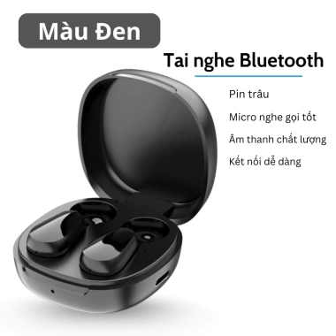 Tai Nghe Bluetooth 5.4 Chống Ồn, Chống Nước, Âm Thanh Cao, Micro - Vừa Vặn Mọi Thiết Bị, 95k
