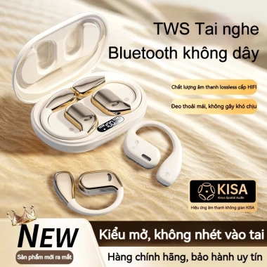 Tai nghe Bluetooth 5.4 không dây – Loa siêu trầm, micro, màn hình pin LED, chỉ 439.780₫