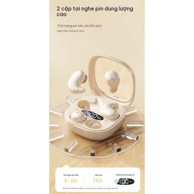 Tai nghe Bluetooth 6.0 Lanyue M126 - Ngủ thoải mái, không đau, pin dài, 339.969đ 9