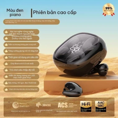 Tai nghe Bluetooth 6.0 Lanyue M126 - Ngủ thoải mái, không đau, pin dài, 339.969đ 10