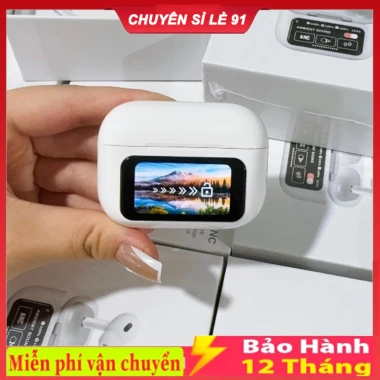 Tai Nghe Bluetooth A9 Pro ANC/ENC Màn Hình Cảm Ứng LCD Thông Minh Giá 105.000 VND 10