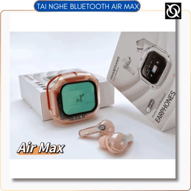 Tai Nghe Bluetooth Air Max - Màn Hình Cảm Ứng, Pin 24h, Âm Thanh Siêu Hay, Thiết Kế Hiện Đại 48.000₫