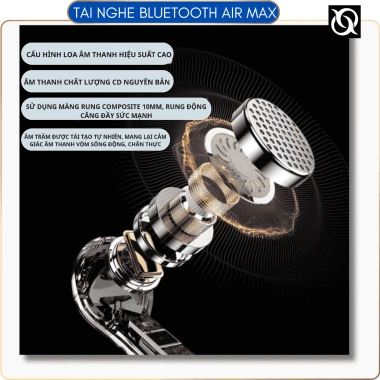 Tai Nghe Bluetooth Air Max - Màn Hình Cảm Ứng, Pin 24h, Âm Thanh Siêu Hay, Thiết Kế Hiện Đại 48.000₫ 8 Tai Nghe Bluetooth Air Max - Màn Hình Cảm Ứng, Pin 24h, Âm Thanh Siêu Hay, Thiết Kế Hiện Đại 48.000₫ 8
