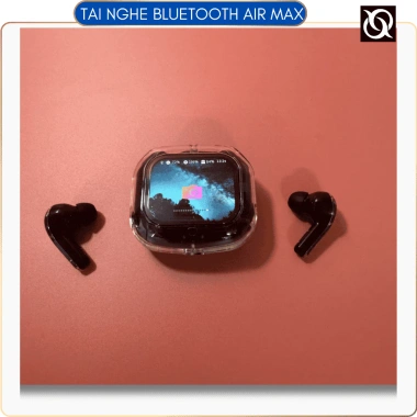 Tai Nghe Bluetooth Air Max - Màn Hình Cảm Ứng, Pin 24h, Âm Thanh Siêu Hay, Thiết Kế Hiện Đại 48.000₫