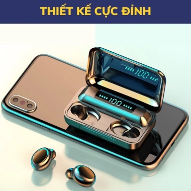 Tai nghe Bluetooth AMOI F9 PRO quốc tế chạm cảm ứng, chống nước IPX5, chống ồn, không dây cao cấp - Giá chỉ 168.000₫ 4