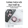 Tai nghe Bluetooth B45 nhét tai trong suốt, LED, bass mạnh, Mic, tặng Ốp và Dây, chỉ 99.000₫ 7