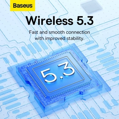 Tai Nghe Bluetooth Baseus WM02 Chính Hãng - Nhỏ Gọn, Bluetooth 5.3, Pin 25H, Mic Rõ, App Điều Khiển - 350.000