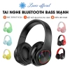 Tai Nghe Bluetooth Chụp Tai Gaming Không Dây Mic Hifi Bass Mạnh Mẽ Giá 142k