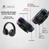 Tai Nghe Bluetooth Chụp Tai Gaming Không Dây Mic Hifi Bass Mạnh Mẽ Giá 142k 8