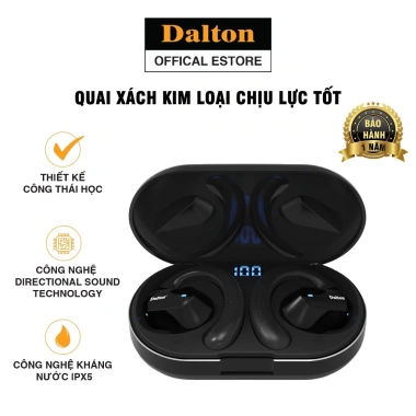 Tai nghe Bluetooth Dalton X5Pro IPX5 chống nước, pin 40H, giảm giá 479k - Chính hãng 2
