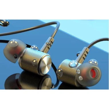 Tai nghe Bluetooth đeo cổ LP-63 thể thao, mic, dùng cho mọi điện thoại - 14.682₫