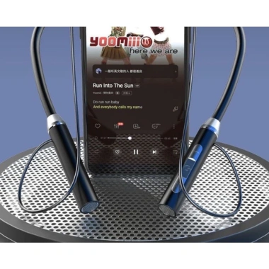 Tai nghe Bluetooth đeo cổ LP-63 thể thao, mic, dùng cho mọi điện thoại - 14.682₫