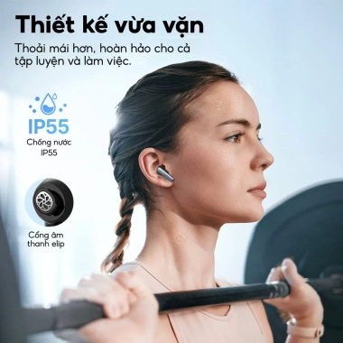 Tai Nghe Bluetooth Earfun Air Pro 4i - Chống Ồn 50dB, Hi-Res LDAC, Pin 40h, 1,150,000₫