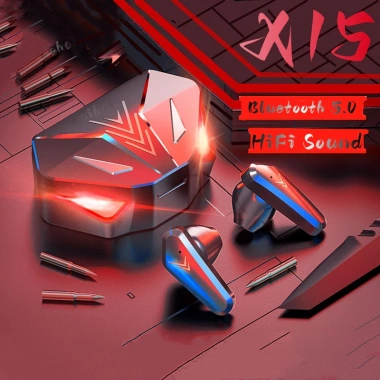 Tai Nghe Bluetooth Gaming X15 Pin 5-7h, Âm Thanh Rõ, Cảm Ứng, Bảo Hành 12 Tháng 4