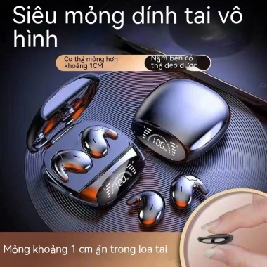 Tai nghe Bluetooth giảm tiếng ồn, mỏng, không dây, truyền xương, ngủ thoải mái 185.000₫