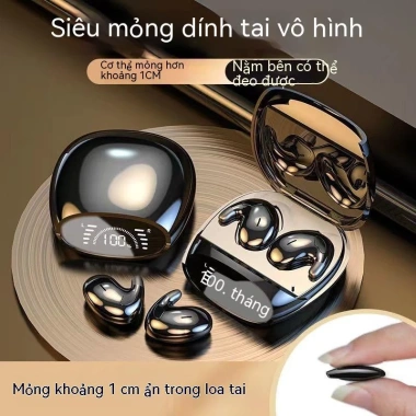 Tai nghe Bluetooth giảm tiếng ồn, mỏng, không dây, truyền xương, ngủ thoải mái 185.000₫