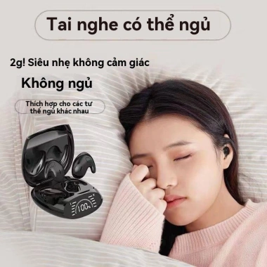 Tai nghe Bluetooth giảm tiếng ồn, mỏng, không dây, truyền xương, ngủ thoải mái 185.000₫