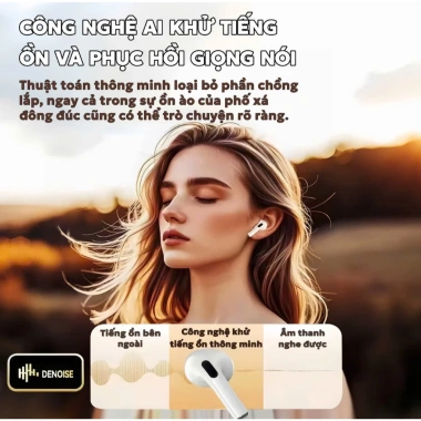 Tai nghe Bluetooth HQAi H12 - MIC, cảm ứng chạm, chống ồn, âm thanh, 18.000₫
