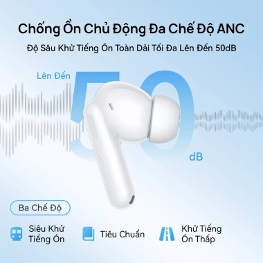 Tai Nghe Bluetooth Huawei FreeBuds SE 4 ANC - 50h Phát Nhạc, Chống Ồn Đa Chế Độ, Nhẹ Nhỏ 837.000₫ 3
