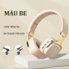 Tai Nghe Bluetooth JBLue 63A Không Dây Gập Gọn, Bass Mạnh, Đệm Mú Thoáng Khí - 179k 10