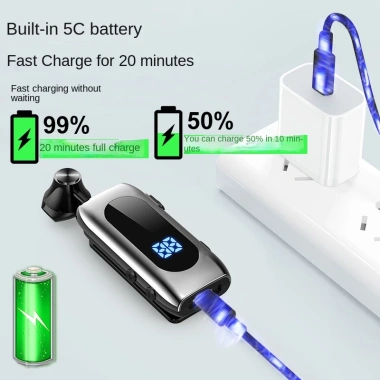 Tai Nghe Bluetooth K55 5.2 Chống Ồn Thể Thao - Giá Ưu Đãi 261.463 VND