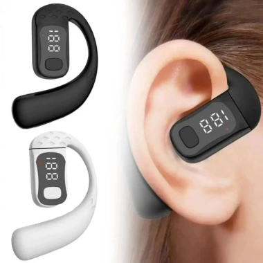 Tai nghe Bluetooth không dây 5.4, hai tai, hiển thị % pin, âm trầm vòm, phù hợp chạy bộ ngoài trời - 129k VND 2