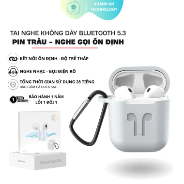 Tai nghe Bluetooth không dây BOROFONE BWC86 - Nghe gọi 6h liên tục, giá chỉ 200k