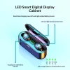 Tai nghe Bluetooth không dây F9 LED, âm trầm mạnh, IPX7 chống nước, thể thao, giảm giá 4