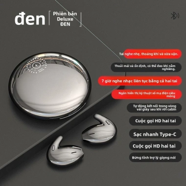 Tai nghe Bluetooth không dây giảm tiếng ồn ngủ, chạy bộ, pin lâu dài - 562.903₫