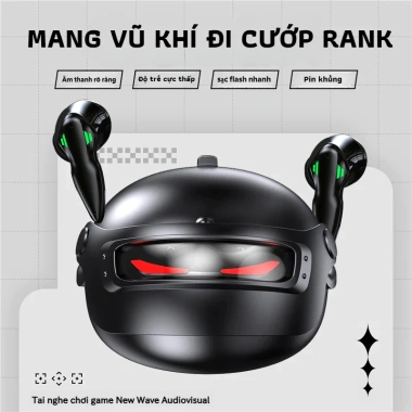 Tai nghe Bluetooth không dây H03 - Chơi game độ trễ thấp, chống ồn, giá 279.000 VND
