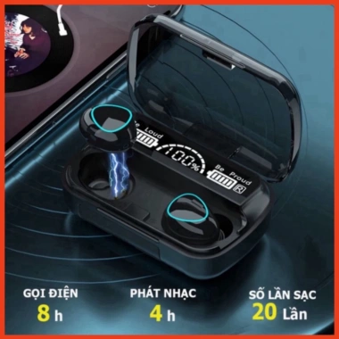 Tai Nghe Bluetooth Không Dây M10 Pro 3.000mAh Nút Cảm Ứng Màn Hình LED Gaming Chống Nước Giá 95.000 VND