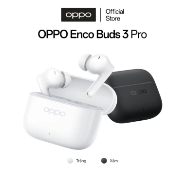 Tai nghe Bluetooth không dây OPPO Enco Buds 3 Pro 54h dùng, kháng nước, giá 1.000.000₫
