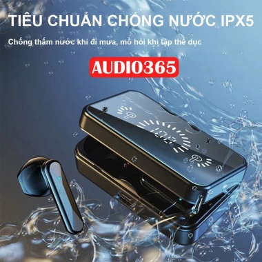 Tai nghe Bluetooth không dây S20 cảm ứng - Bass mạnh, siêu nhỏ gọn, pin 6h, chỉ 87.000đ - AUDIO365