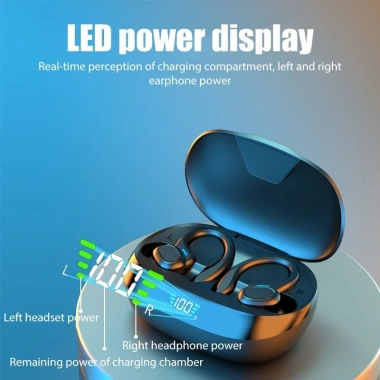 Tai nghe Bluetooth không dây thể thao, chống nước, khử tiếng ồn - Chỉ 121.770₫ 3