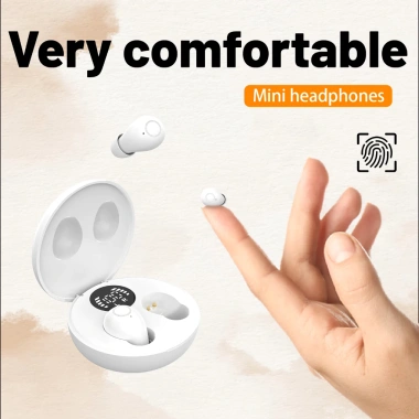 Tai nghe Bluetooth không dây Tiny Hidden - Nhỏ vô hình, âm thanh rõ, 169.000 VND