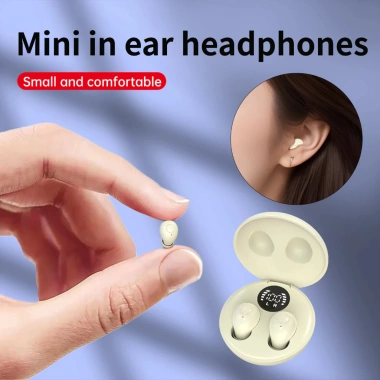 Tai nghe Bluetooth không dây Tiny Hidden - Nhỏ vô hình, âm thanh rõ, 169.000 VND