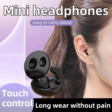 Tai nghe Bluetooth không dây Tiny Hidden - Nhỏ vô hình, âm thanh rõ, 169.000 VND