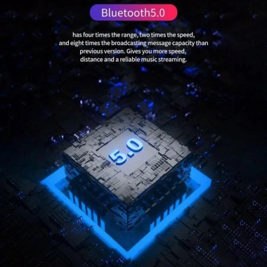 Tai nghe Bluetooth không dây TWS 9D âm thanh nổi, điều khiển cảm ứng, Mic tích hợp - Giá 66.315₫