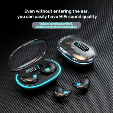 Tai nghe Bluetooth không dây X55, vỏ trong suốt siêu mỏng, pin kỹ thuật số, âm thanh vòm, hỗ trợ đa hệ thống – 69.999₫ 3 Tai nghe Bluetooth không dây X55, vỏ trong suốt siêu mỏng, pin kỹ thuật số, âm thanh vòm, hỗ trợ đa hệ thống – 69.999₫ 3