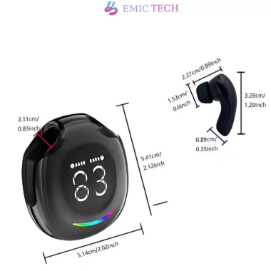 Tai nghe Bluetooth KY10 Chống ồn, LED hiển thị, Pin trâu - Giá chỉ 129.000₫